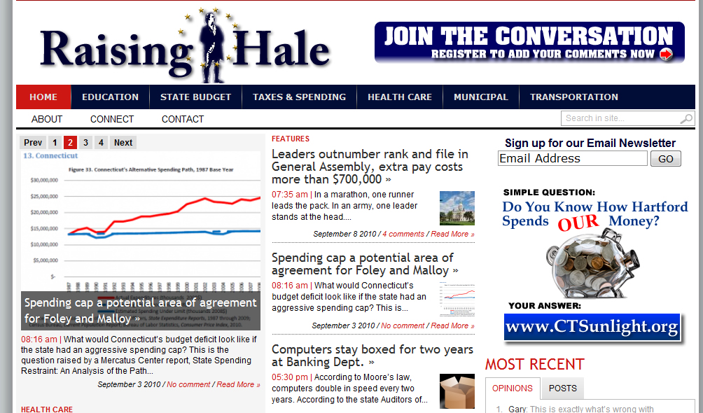 Raising Hale in CT