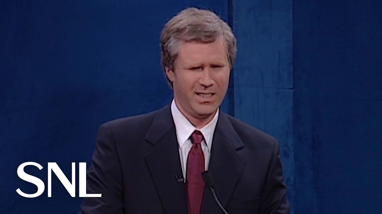 First Presidential Debate: Al Gore and George W. Bush - SNL