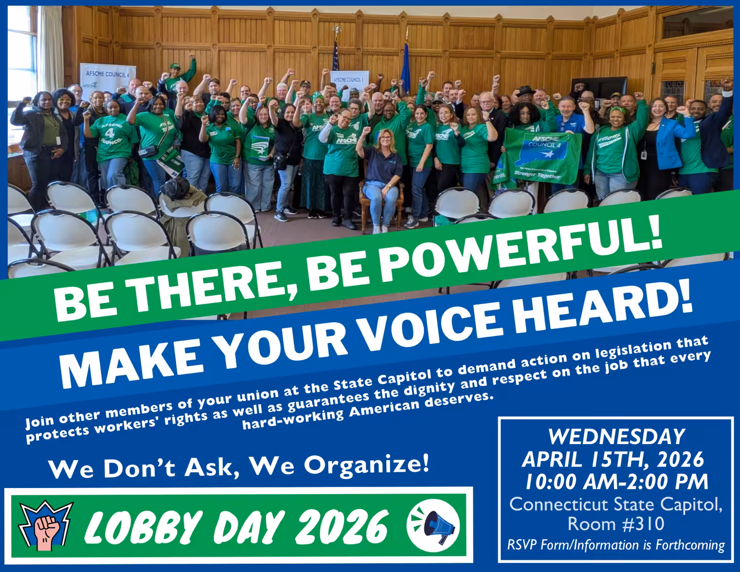 Government Union Urges Members to Lobby Lawmakers During Business Hours