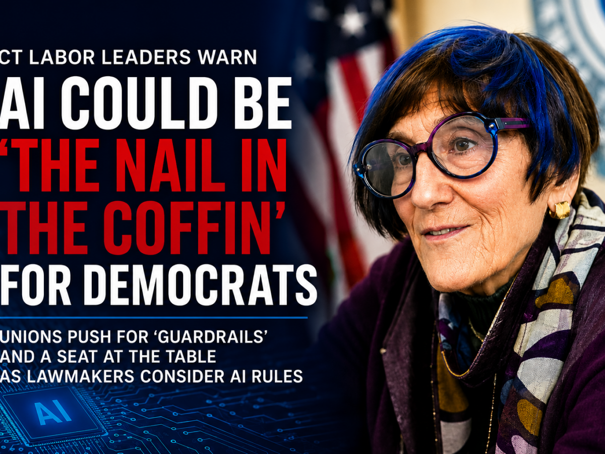 CT AFL-CIO President Warns AI Could be the ‘Nail in the Coffin’ for Democrats
